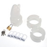 Generique Cage de chasteté Silicone Clear